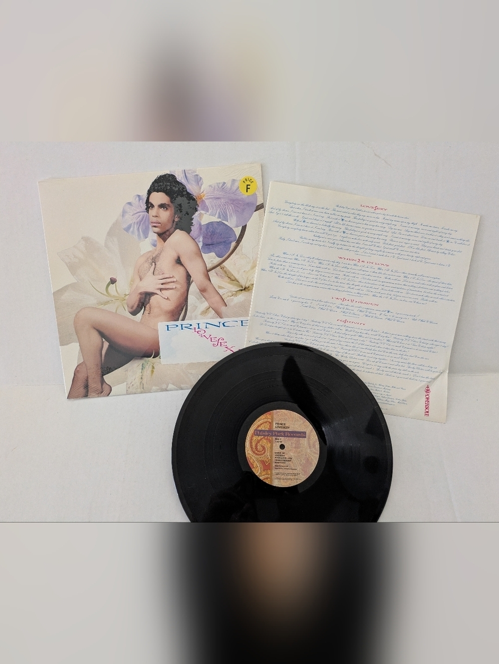 PRINCE " Love Sexy " original VINYL LP